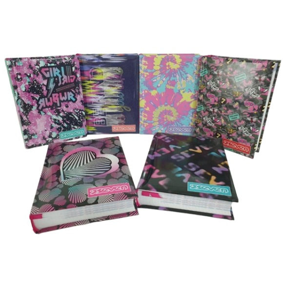 SEVEN DIARIO POCKET GIRL 16 MESI - COLORI ASSORTITI