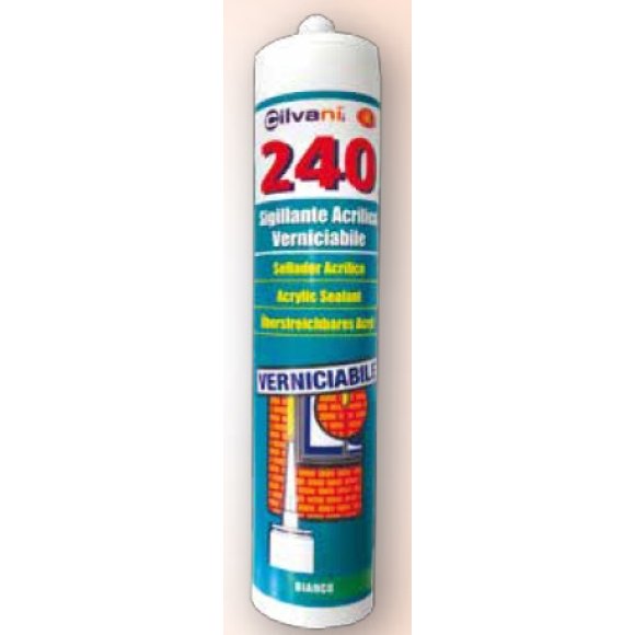 SILICONE ACRILICO BIANCO 310 ML