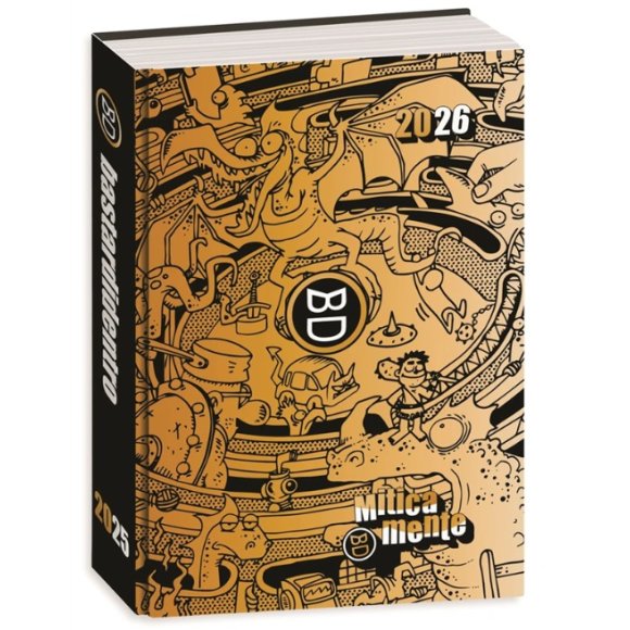 DIARIO STD 16M GOLD & SILVER AGENDA