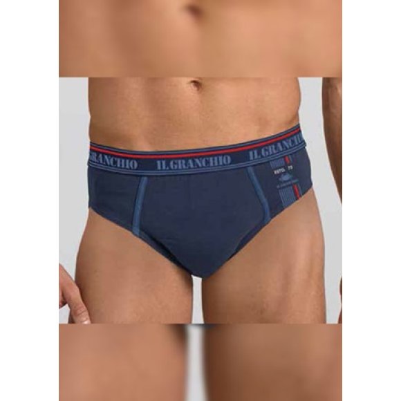 IL GRANCHIO - SLIP 3 PEZZI UOMO COD.GS1284 - COLORI ASSORTITI