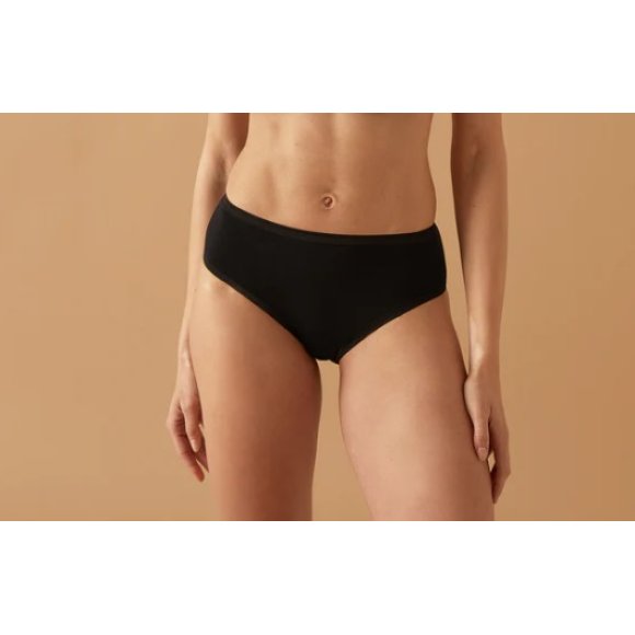 JADEA - 3 PEZZI SLIP DONNA IN COTONE BIELASTICO COD. 7002 - NERO