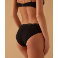 JADEA - SLIP DONNA CON PIZZO COD.060 - NERO