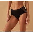 JADEA - SLIP DONNA CON PIZZO COD.063 - NERO