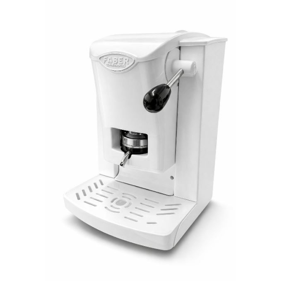 Macchina da caffe` a cialde slot plast lite bianco telaio bianco (spbiablt) Macchina da caffe` a cialde slot plast lite bianco telaio bianco (spbiablt)