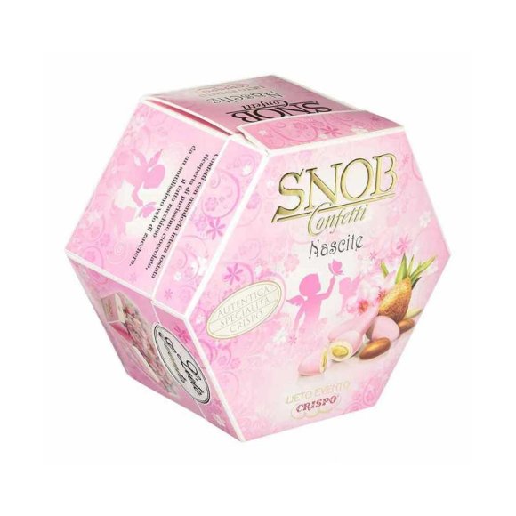 Crispo - Confetti Snob Lieto Evento 500 G - Rosa