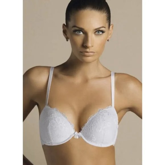 LAURA BIAGIOTTI - REGGISENO "SOFIA" PUSH UP GRADUATO - BIANCO