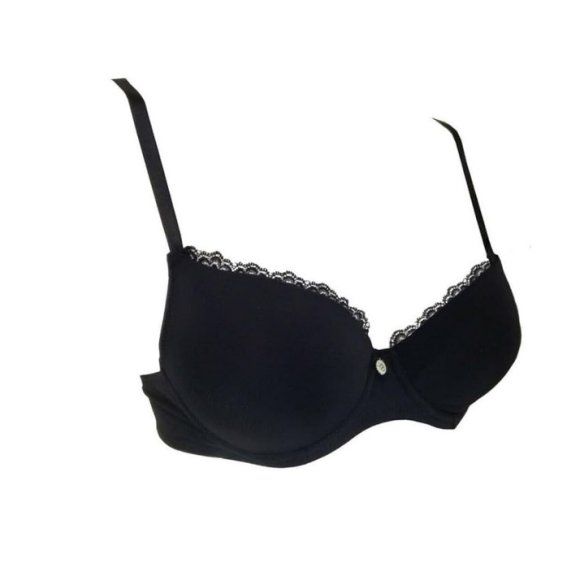 LAURA BIAGIOTTI -REGGISENO "SOFIA"PUSH UP GRADUATO  - NERO