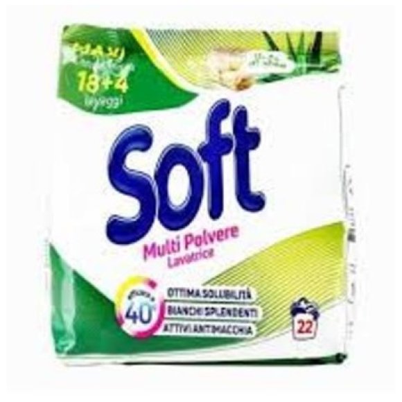 SOFT LAVATRICE 20 LAVAGGI FELCE POLVERE 