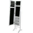 SPECCHIO PORTAGIOIELLI CON LED - BIANCO