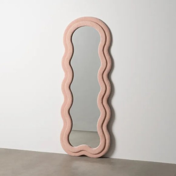 SPECCHIO DA PARETE - ROSA
