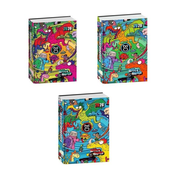 DIARIO POCKET 16M SPECIAL BASTARDID