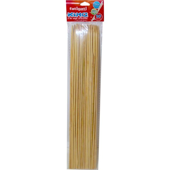 SPIEDINI KING 30 CM - 50 PEZZI