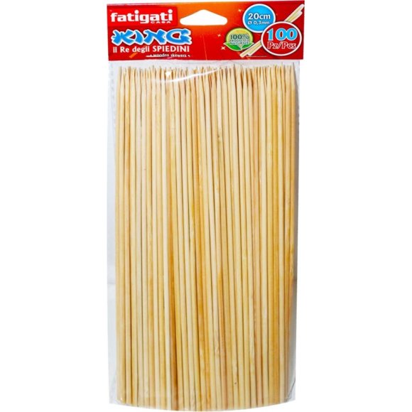 SPIEDINI KING 20 CM - 100 PEZZI