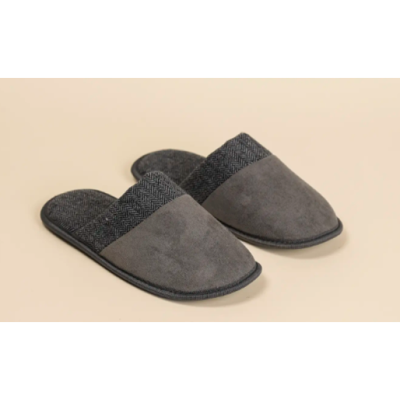 NOI DI NOTTE -Pantofola invernale uomo in acrilico articolo spigato - Cod. PF3163 