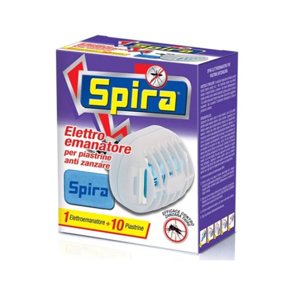 SPIRA DIFFUSORE ELETTRICO BASE + 10 PIASTRINE 