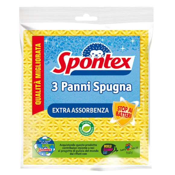 Spontex Panni Spugna x3