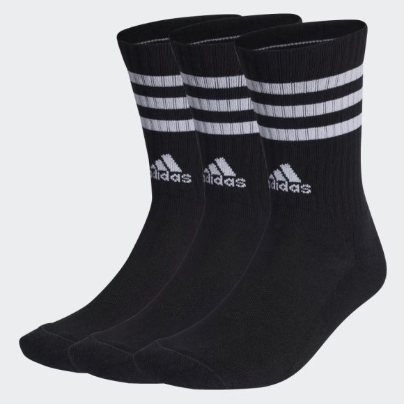 ADIDAS - 3 PEZZI CALZA "SPORTWEAR 3 STRIPES" - NERO
