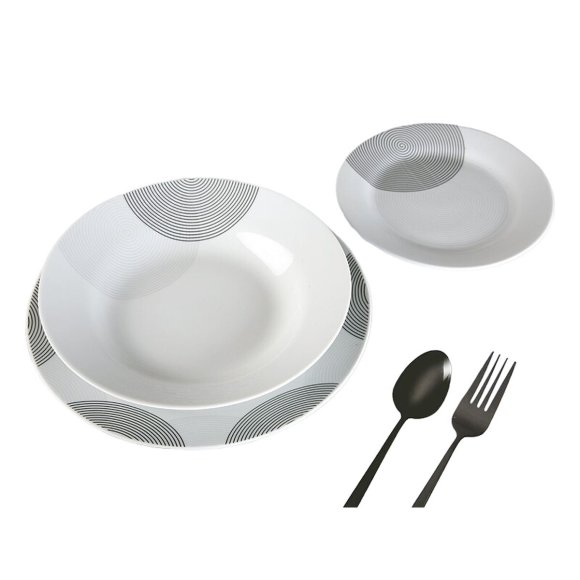 SERVIZIO PIATTI 18 PEZZI SPRING MOM