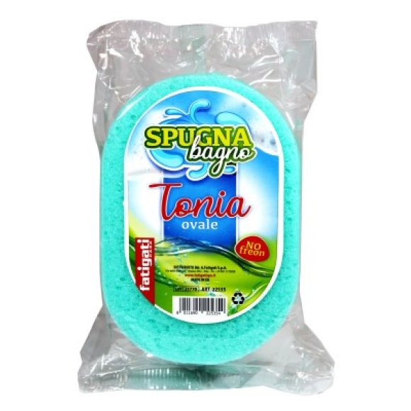 SPUGNA BAGNO OVALE TONIA - COLORI ASSORTITI