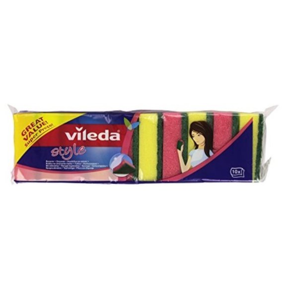 VILEDA SPUGN.ABRAS.STYLE X 10