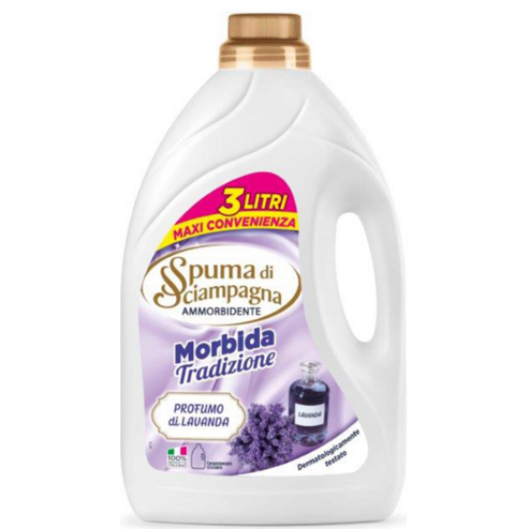 Spuma di Sciampagna Ammorbidente 3l Lavanda