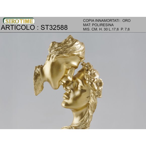 COPPIA FACCIA 30 CM - ORO
