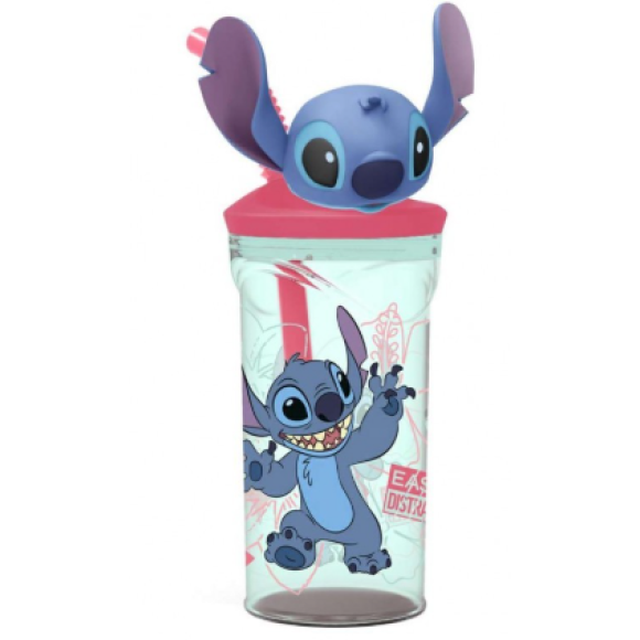 STITCH*BICCHIERE CON CANNUCCIA 3D
