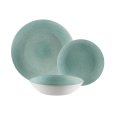 SERVIZIO PIATTI 18 PEZZI "PIA" - AZZURRO