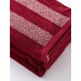 RIVIERA TELO BAGNO SPUGNA STRIPY - BORDEAUX