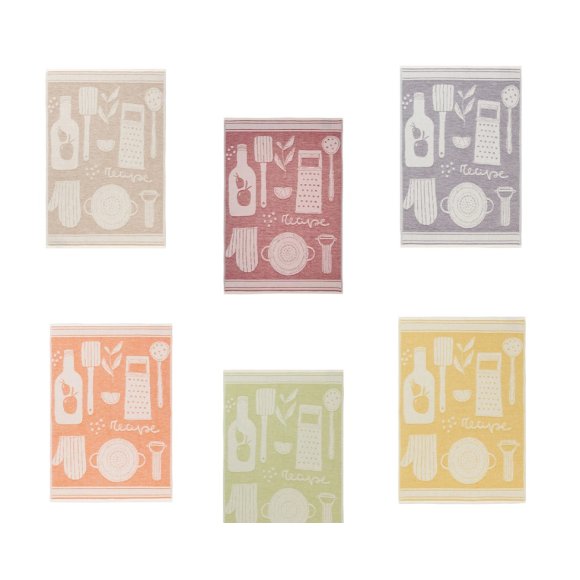 ​​​​​​​VINGI - STROFINACCI "COOKING" 3 PEZZI - COLORI ASSORTITI