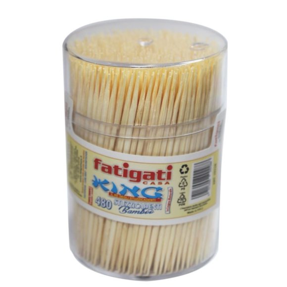 STUZZICADENTI BAMBOO - 480 PEZZI 