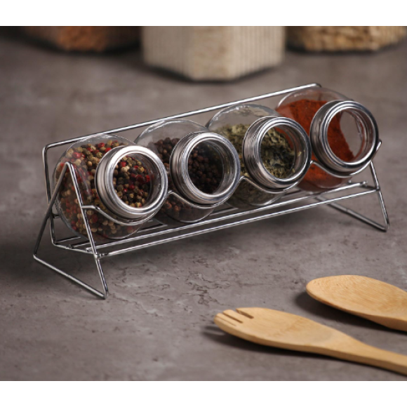 SET 4 PORTASPEZIE CON SUPPORTO 21250082