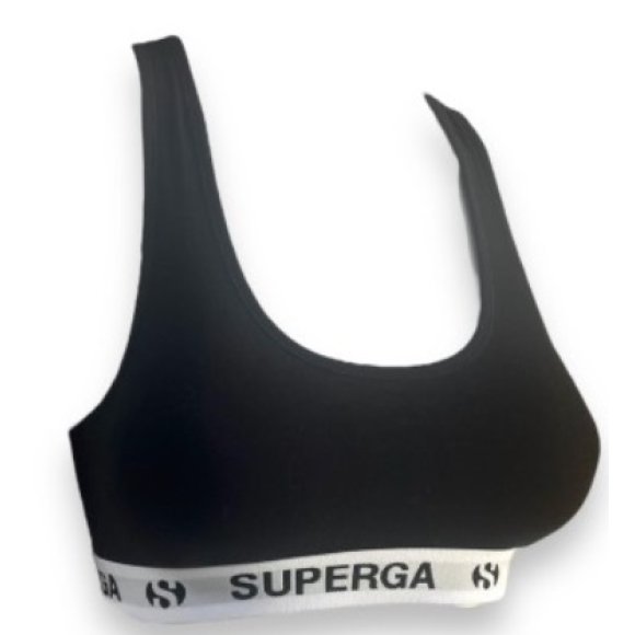 SUPERGA - REGGISENO SPORTIVO COD.SUD763 - NERO