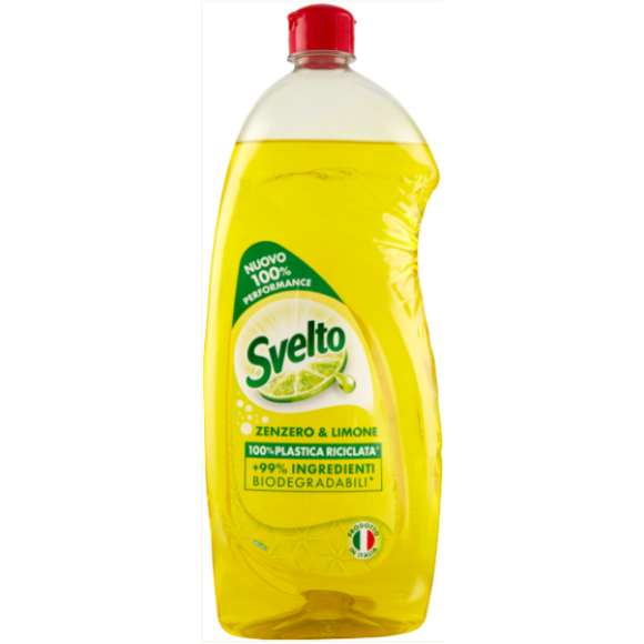SVELTO DETERSIVO PIATTI ZENZERO E LIMONE 930ML