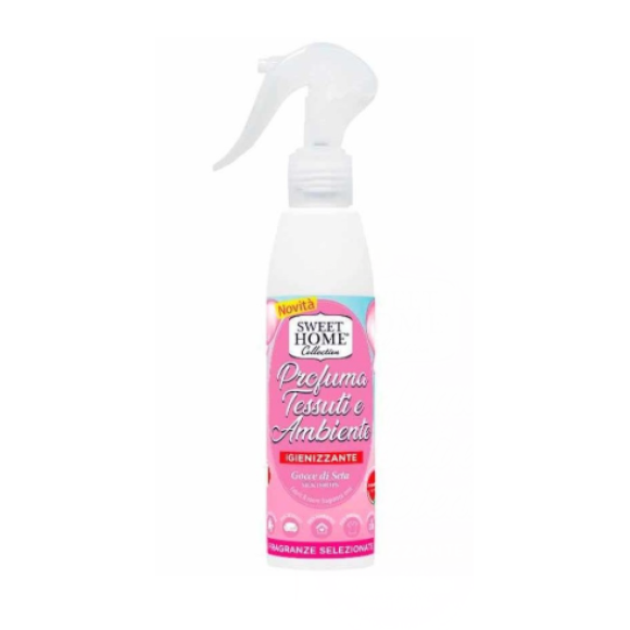 Sweet Home Profuma Tessuti 250ml Gocce Di Seta