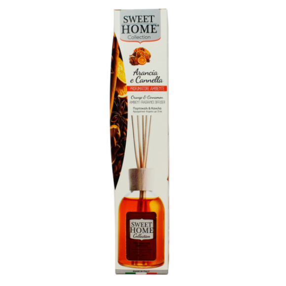 Suarez Sweet Home Profumatore Ambiente Arancia Cannella 100 Ml