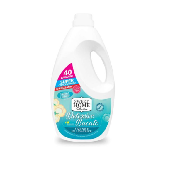 Detersivo Bucato 40 Lavaggi Fresco Cotone 2 l