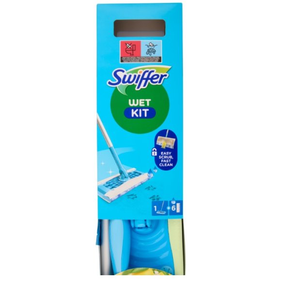 SWIFFER WET KIT + 6 RICAMBI