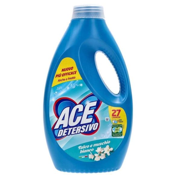ACE DETERSIVO TALCO E MUSCHIO BIANCO 27 LAVAGGI