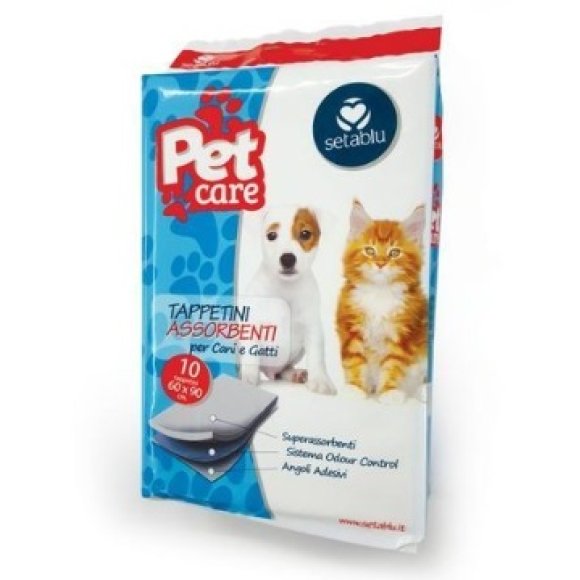 TAPPETINI ASSORBENTI CANI E GATTI 60X90