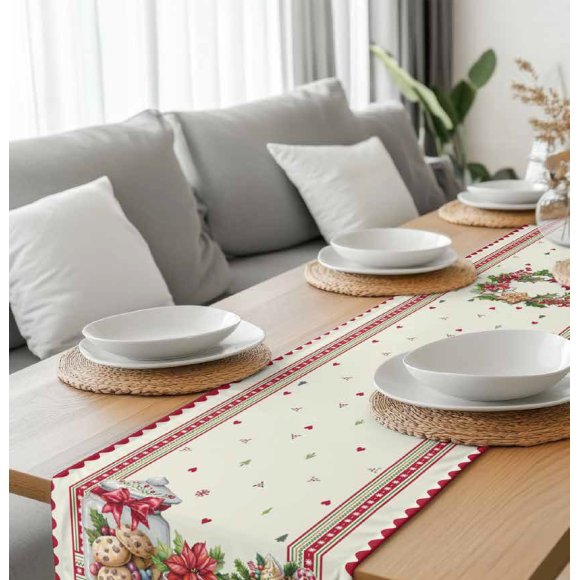 VINGI NATALE  RUNNER TARTAN 45X140 