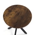 TAVOLINO ROTONDO LEGNO 40X50 CM