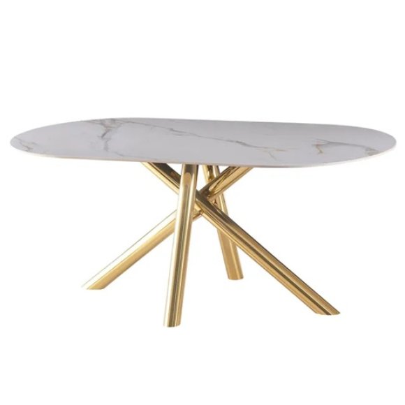 TAVOLO DA PRANZO ROTONDO IN CERAMICA