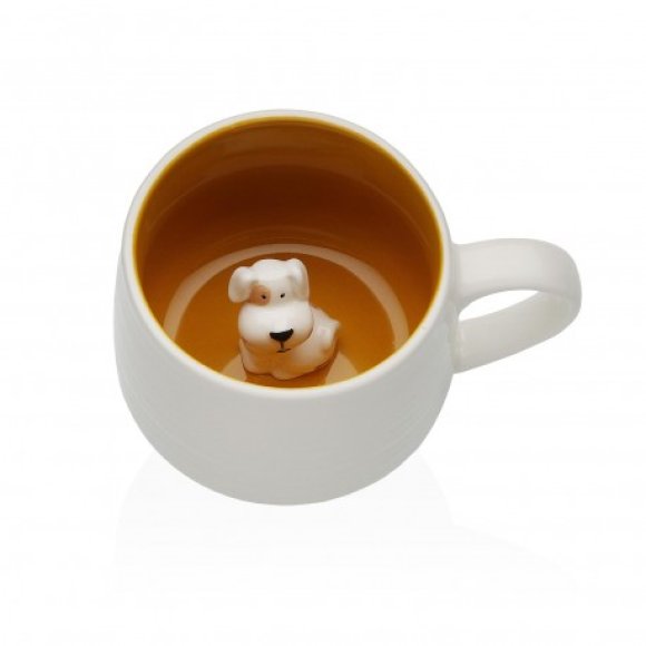 TAZZA DECORATA - CANE