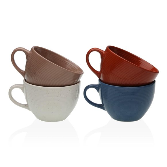 TAZZA COLAZIONE ROMANE - COLORI ASSORTITI
