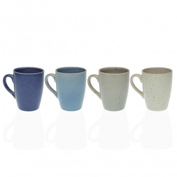 TAZZA GRES - 4 COLORI ASSORTITI