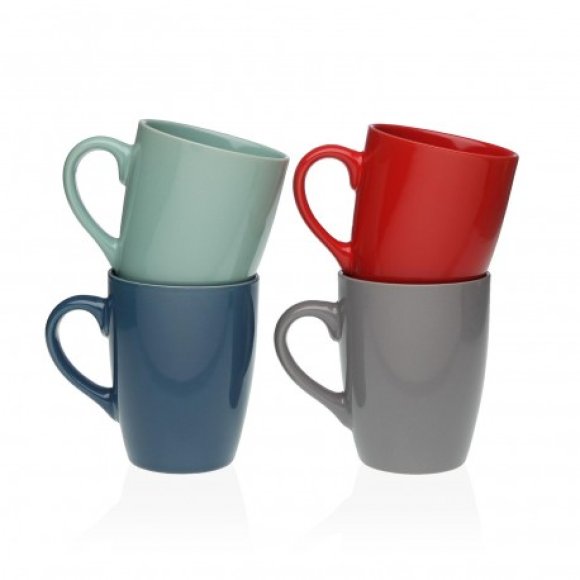 TAZZA GRES - 4 COLORI ASSORTITI