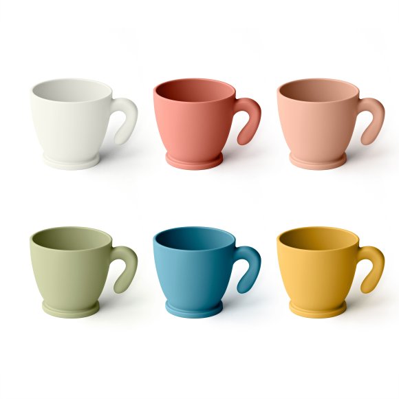 GUZZINI - SET 6 TAZZINE "COFFEE POP"