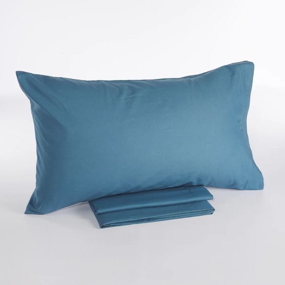 VIA ROMA 60 - COMPLETO LENZUOLO SINGOLO TEKNOTIME - BLU