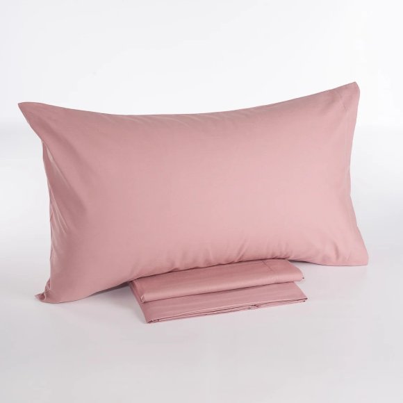 VIA ROMA 60 - COMPLETO LENZUOLO SINGOLO TEKNOTIME - ROSA